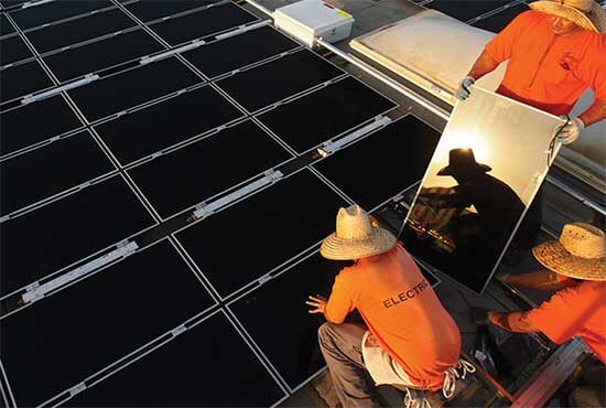 پروژه نصب سلول‏ های خورشیدی و سیستم‏ های حفاظت کاتدیک مخازن پالایشگاه گازی فازهای 22 و 24 پارس جنوبی